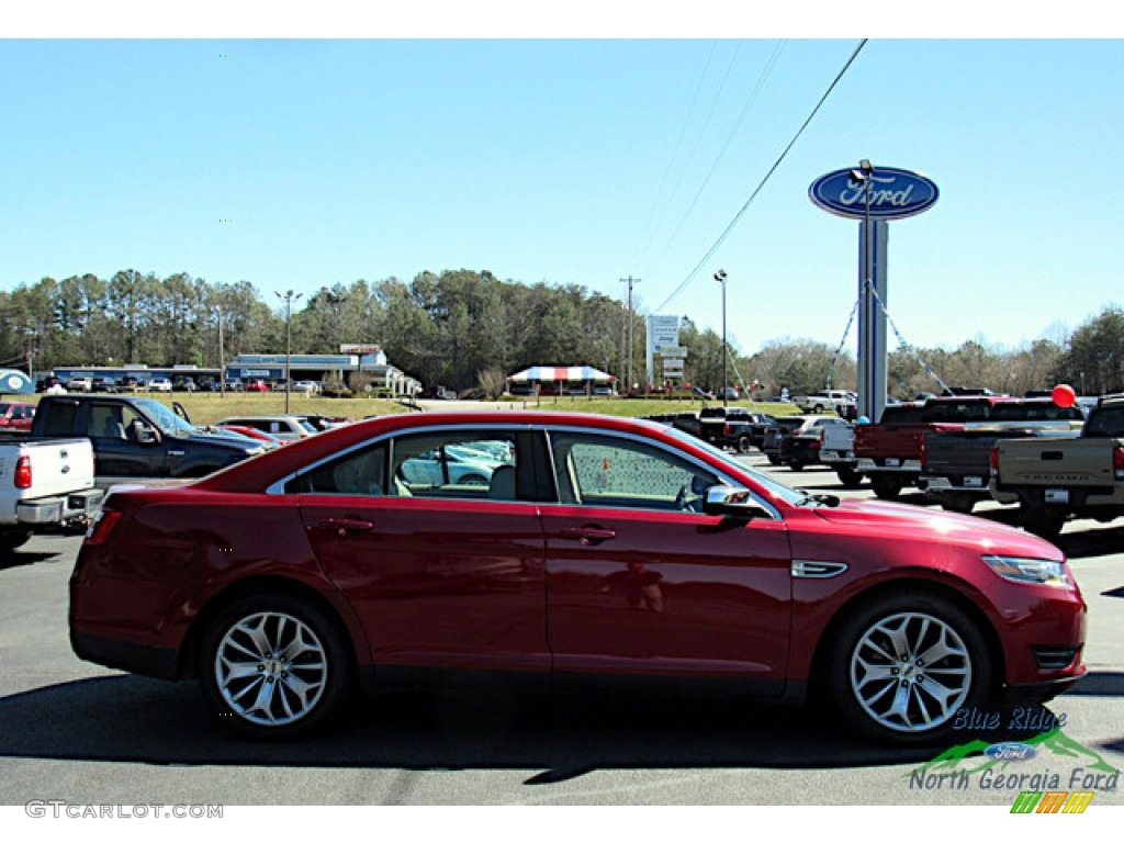 2018 Taurus Limited - Burgundy Velvet / Dune photo #6