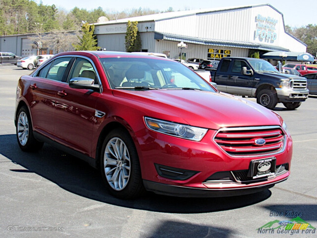 2018 Taurus Limited - Burgundy Velvet / Dune photo #7