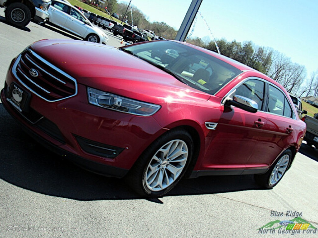 2018 Taurus Limited - Burgundy Velvet / Dune photo #25