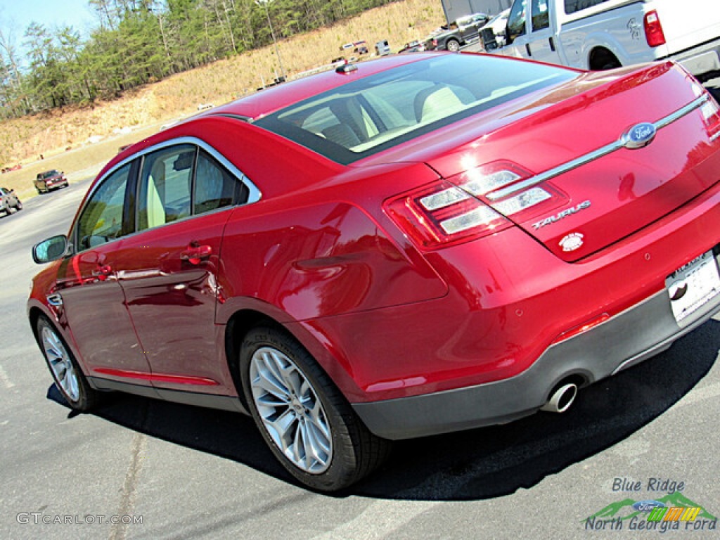2018 Taurus Limited - Burgundy Velvet / Dune photo #28