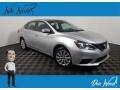 Brilliant Silver 2017 Nissan Sentra S