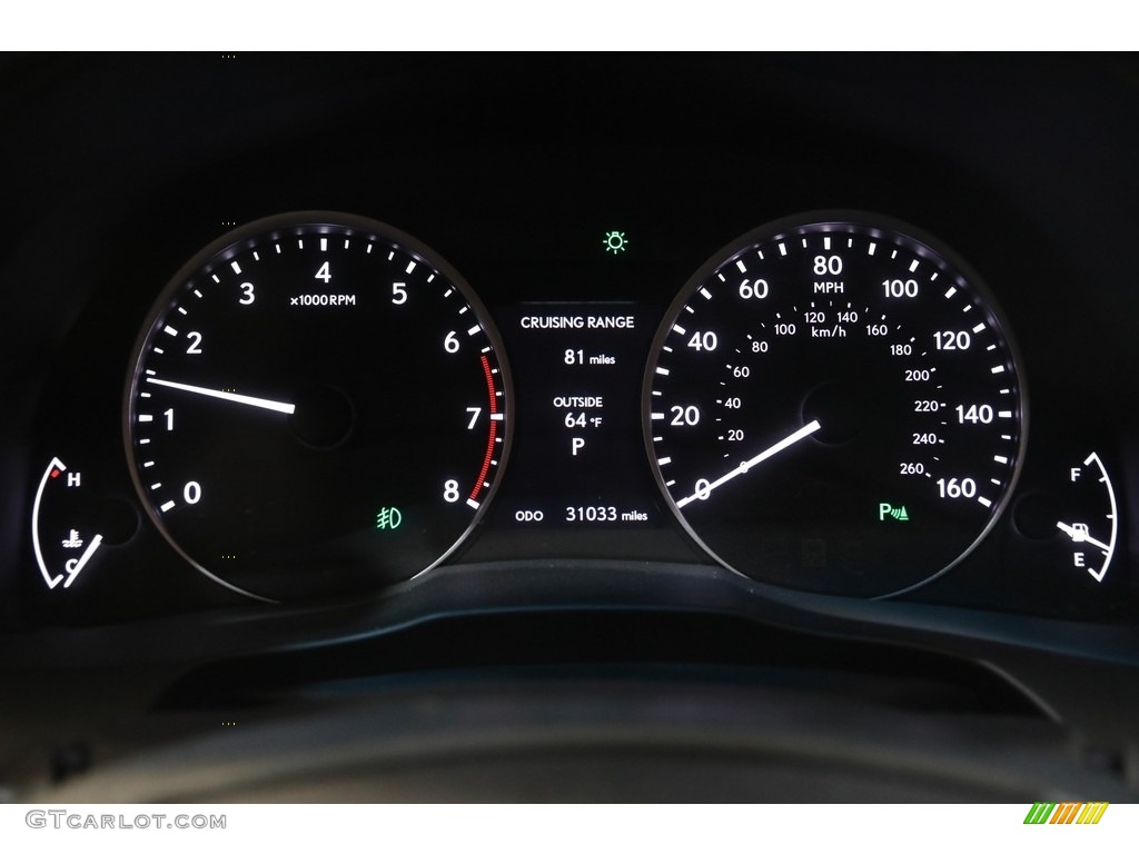 2015 Lexus ES 350 Sedan Gauges Photo #143981421