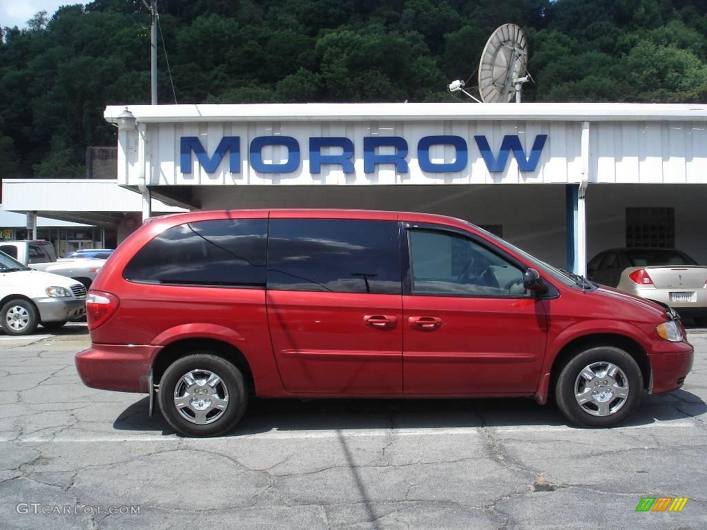 2003 Town & Country LX - Inferno Red Pearl / Taupe photo #1