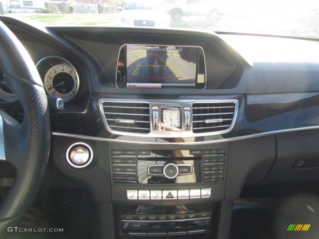 2014 E 350 Sport Sedan - Obsidian Black Metallic / Porcelain/Black photo #15