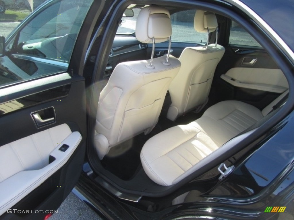 2014 E 350 Sport Sedan - Obsidian Black Metallic / Porcelain/Black photo #19