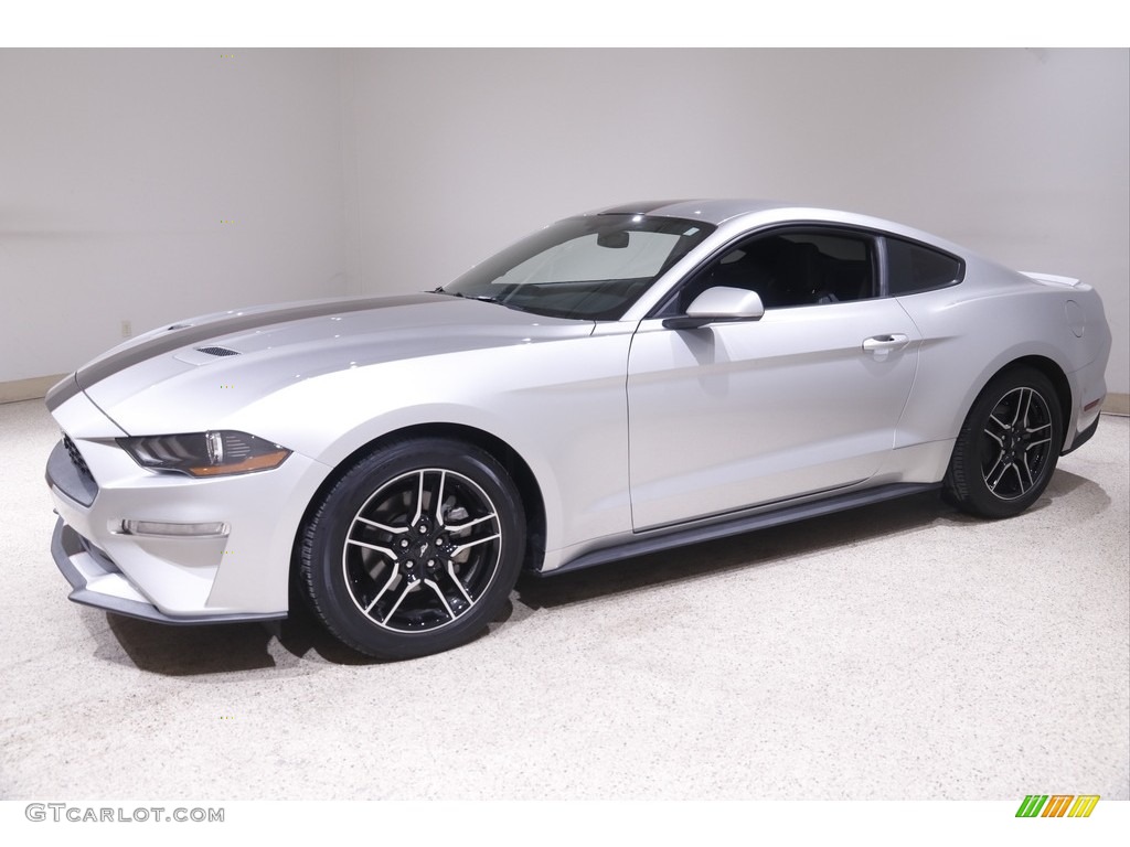 Ingot Silver 2019 Ford Mustang EcoBoost Fastback Exterior Photo #143981940
