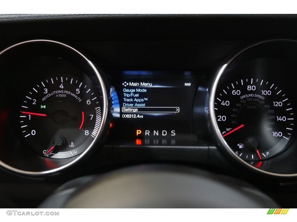 2019 Ford Mustang EcoBoost Fastback Gauges Photo #143982057