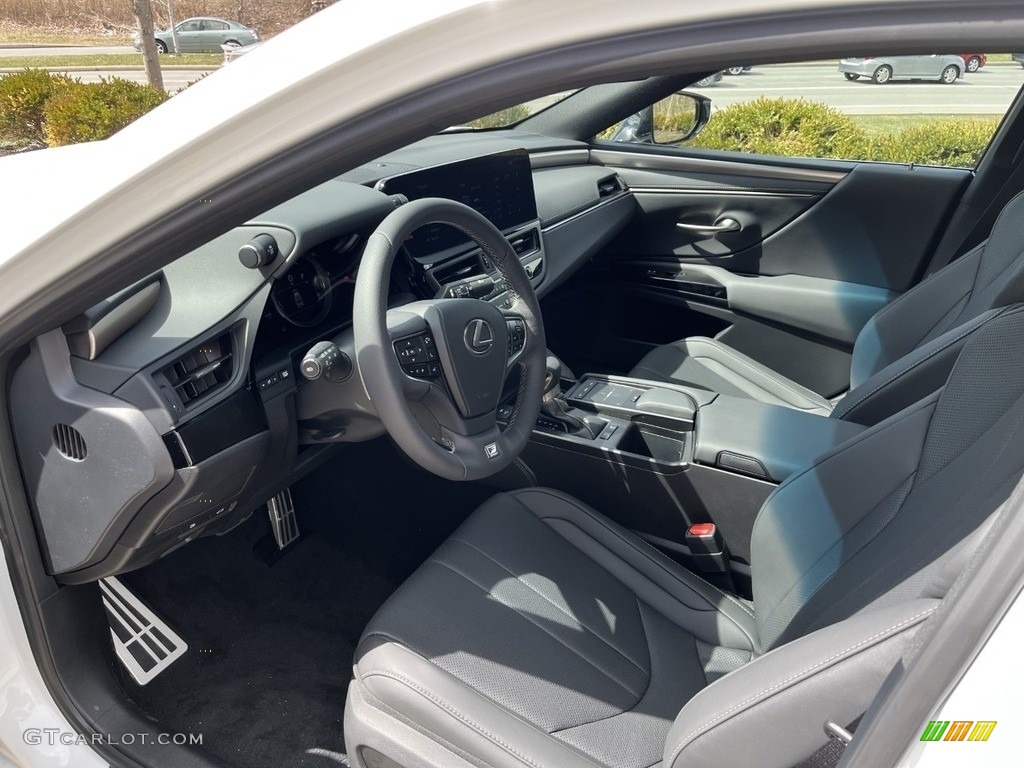 Black Interior 2022 Lexus ES 300h F Sport Photo #143982396