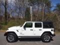 Bright White 2022 Jeep Wrangler Unlimited Sahara 4x4