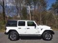 Bright White - Wrangler Unlimited Sahara 4x4 Photo No. 5