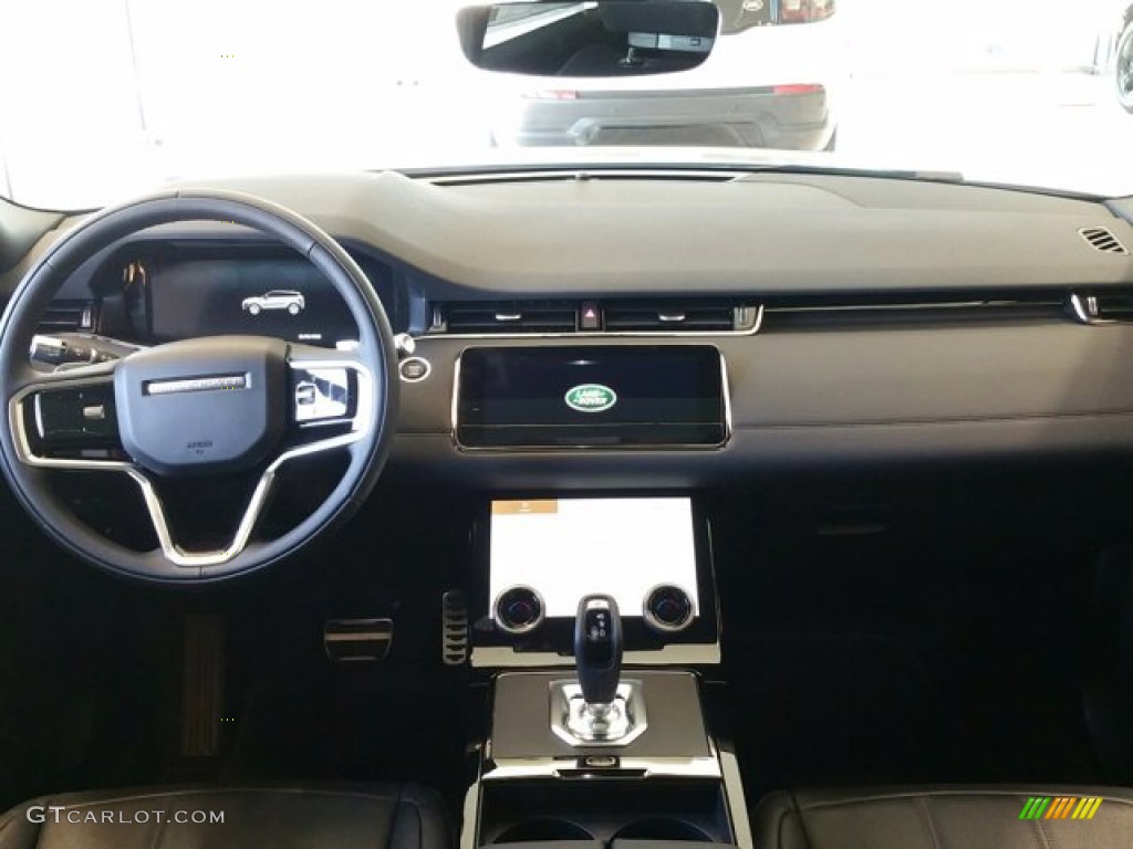 2022 Land Rover Range Rover Evoque SE R-Dynamic Ebony Dashboard Photo #143982846