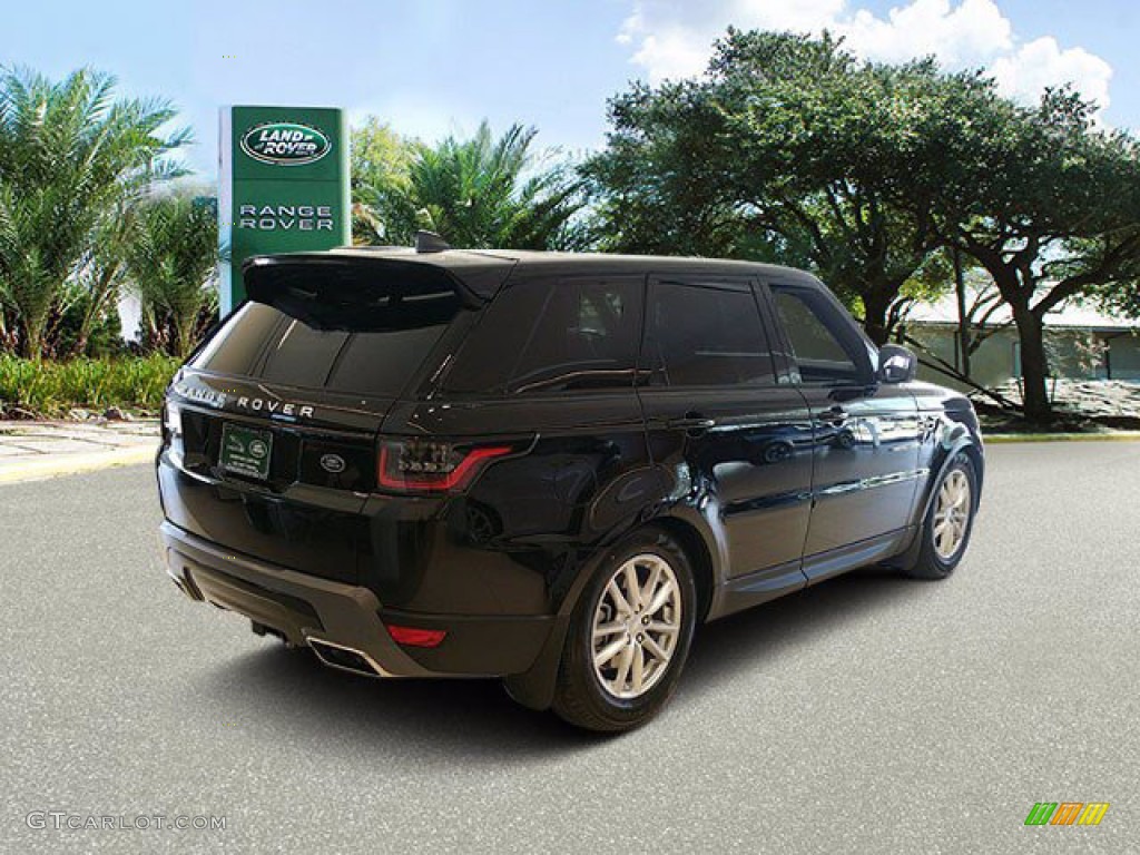 2022 Range Rover Sport SE - Santorini Black Metallic / Ebony/Ebony photo #2