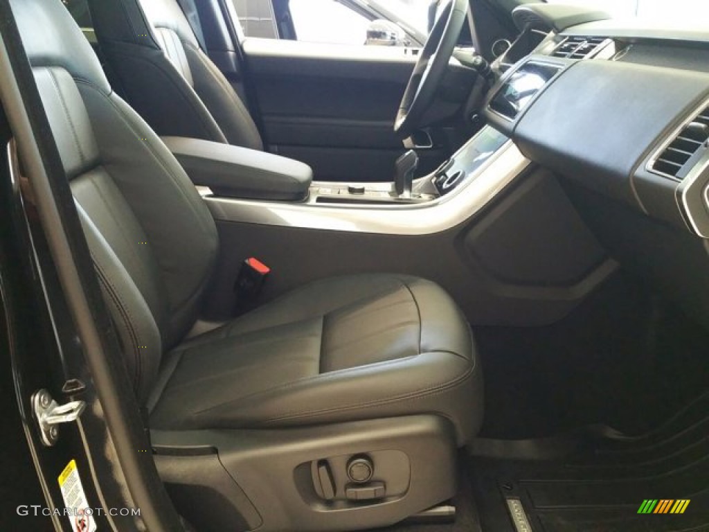 2022 Range Rover Sport SE - Santorini Black Metallic / Ebony/Ebony photo #3