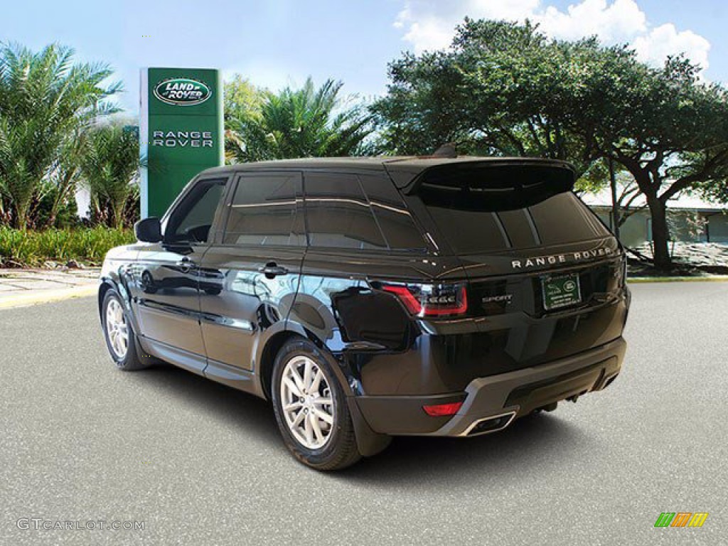 2022 Range Rover Sport SE - Santorini Black Metallic / Ebony/Ebony photo #9