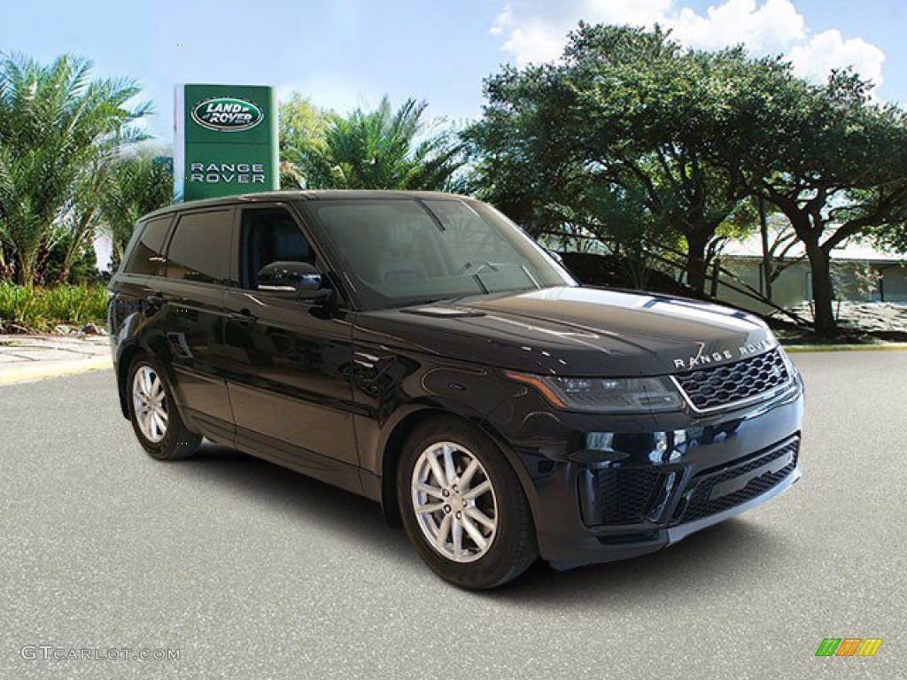 2022 Range Rover Sport SE - Santorini Black Metallic / Ebony/Ebony photo #10