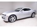 2015 Silver Ice Metallic Chevrolet Camaro LT Coupe  photo #3