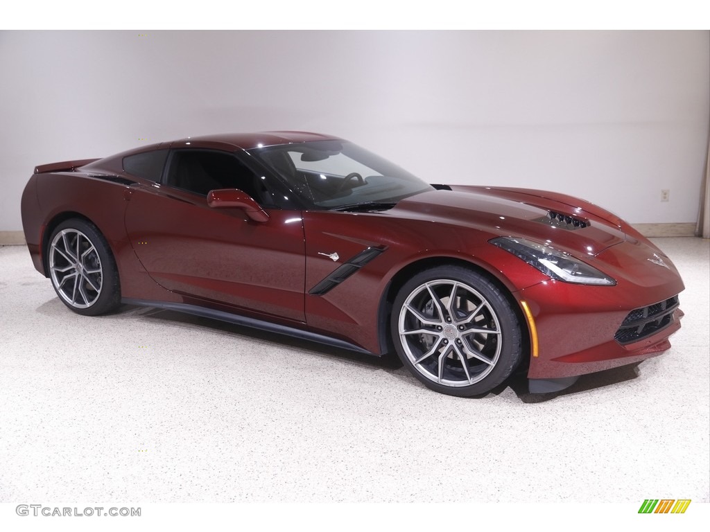 2019 Corvette Stingray Coupe - Long Beach Red Tintcoat / Black photo #1