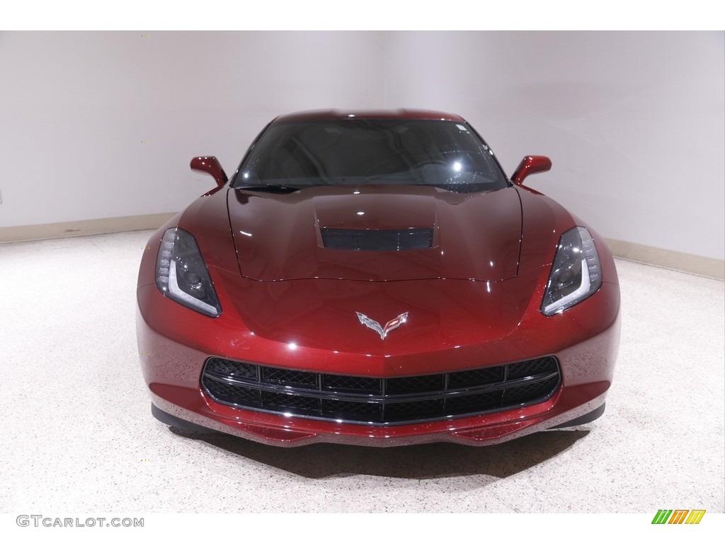 2019 Corvette Stingray Coupe - Long Beach Red Tintcoat / Black photo #2