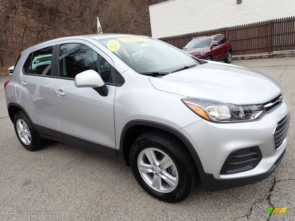 2020 Trax LS AWD - Silver Ice Metallic / Jet Black photo #8