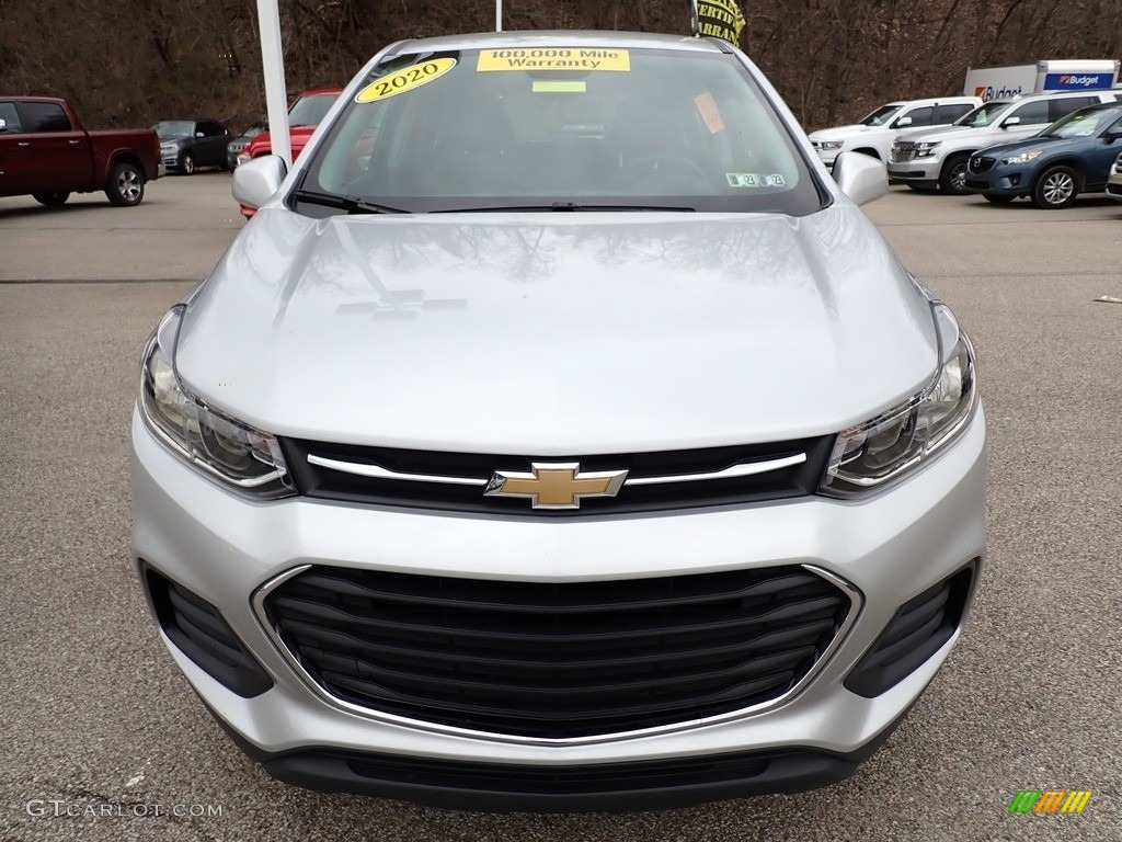 2020 Trax LS AWD - Silver Ice Metallic / Jet Black photo #9