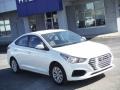 Frost White Pearl 2019 Hyundai Accent SE