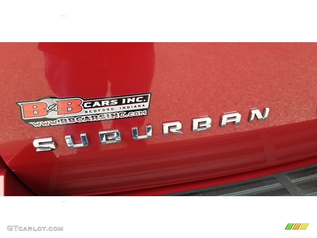 2012 Suburban LT 4x4 - Crystal Red Tintcoat / Light Cashmere/Dark Cashmere photo #11