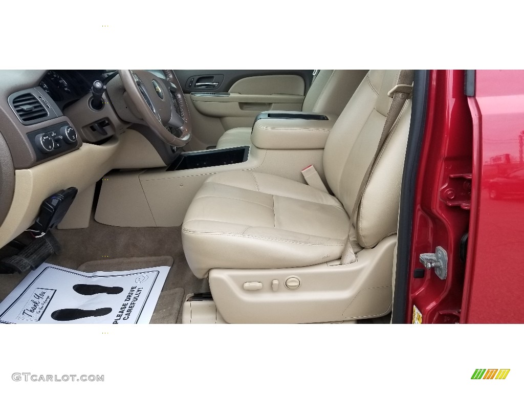 2012 Suburban LT 4x4 - Crystal Red Tintcoat / Light Cashmere/Dark Cashmere photo #12