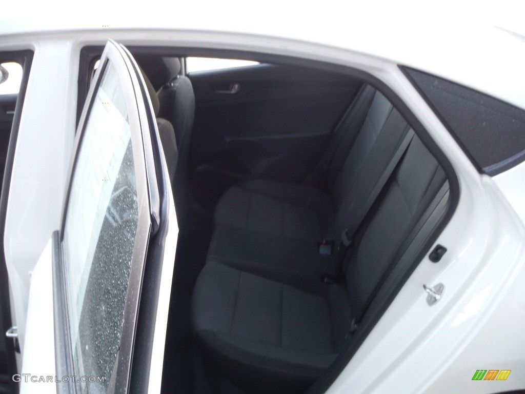 2019 Accent SE - Frost White Pearl / Black photo #25