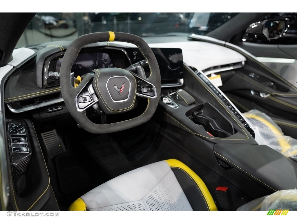 2022 Corvette IMSA GTLM Championship C8.R Edition - Hypersonic Gray Metallic / Sky Cool Gray/­Strike Yellow photo #2