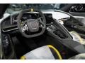 Sky Cool Gray/­Strike Yellow Interior Photo for 2022 Chevrolet Corvette #143986707