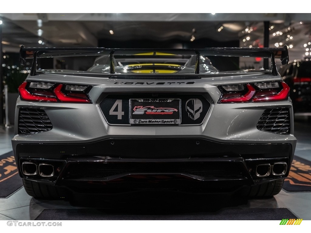 2022 Corvette IMSA GTLM Championship C8.R Edition - Hypersonic Gray Metallic / Sky Cool Gray/­Strike Yellow photo #9