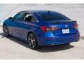 2022 Aegean Blue Metallic Honda Civic Touring Sedan  photo #2