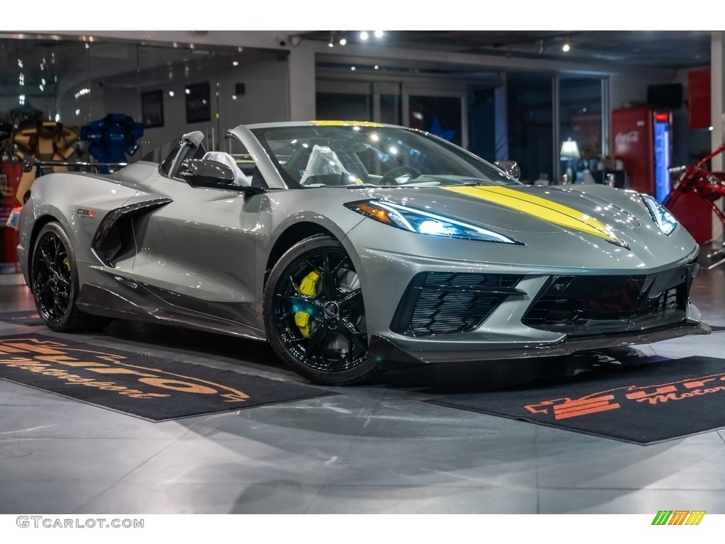 Hypersonic Gray Metallic 2022 Chevrolet Corvette IMSA GTLM Championship C8.R Edition Exterior Photo #143987214