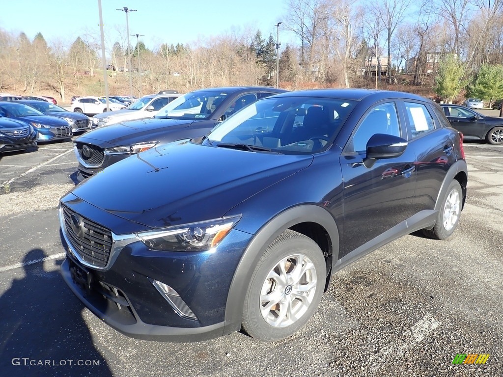 2019 CX-3 Sport AWD - Eternal Blue Mica / Black photo #1