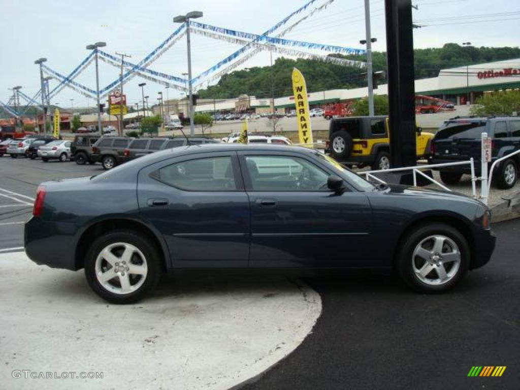 2008 Charger SXT AWD - Steel Blue Metallic / Dark Slate Gray photo #5