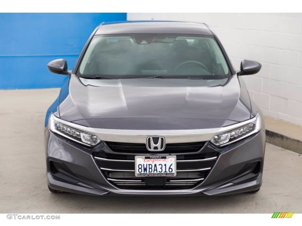 2021 Accord LX - Modern Steel Metallic / Black photo #7