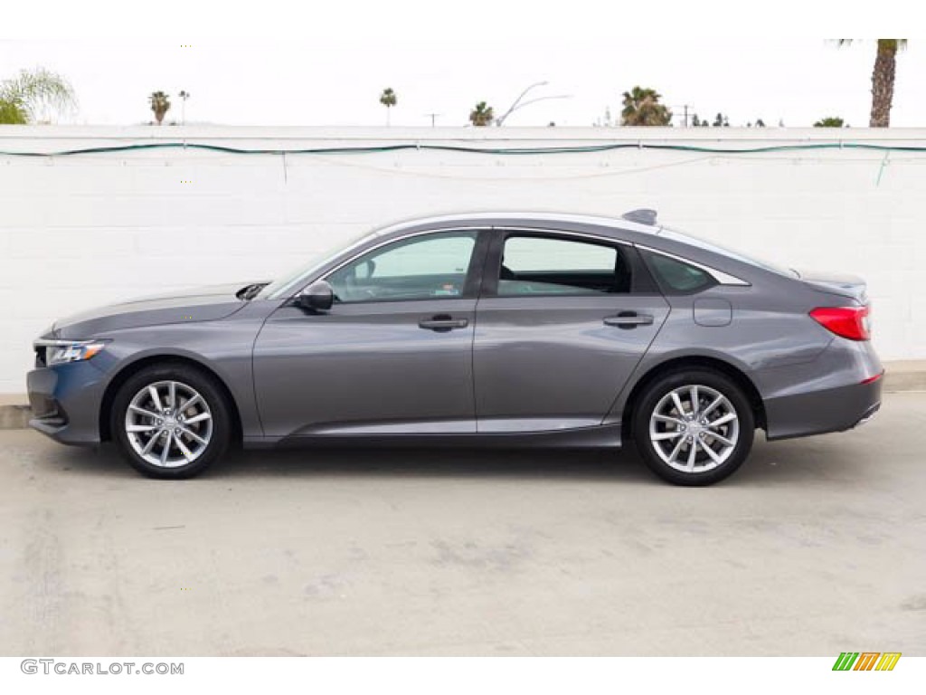 2021 Accord LX - Modern Steel Metallic / Black photo #10