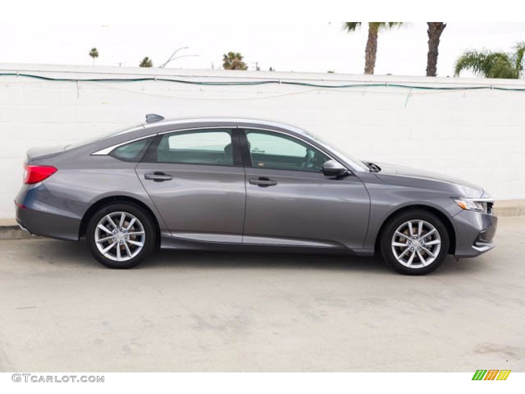 2021 Accord LX - Modern Steel Metallic / Black photo #14