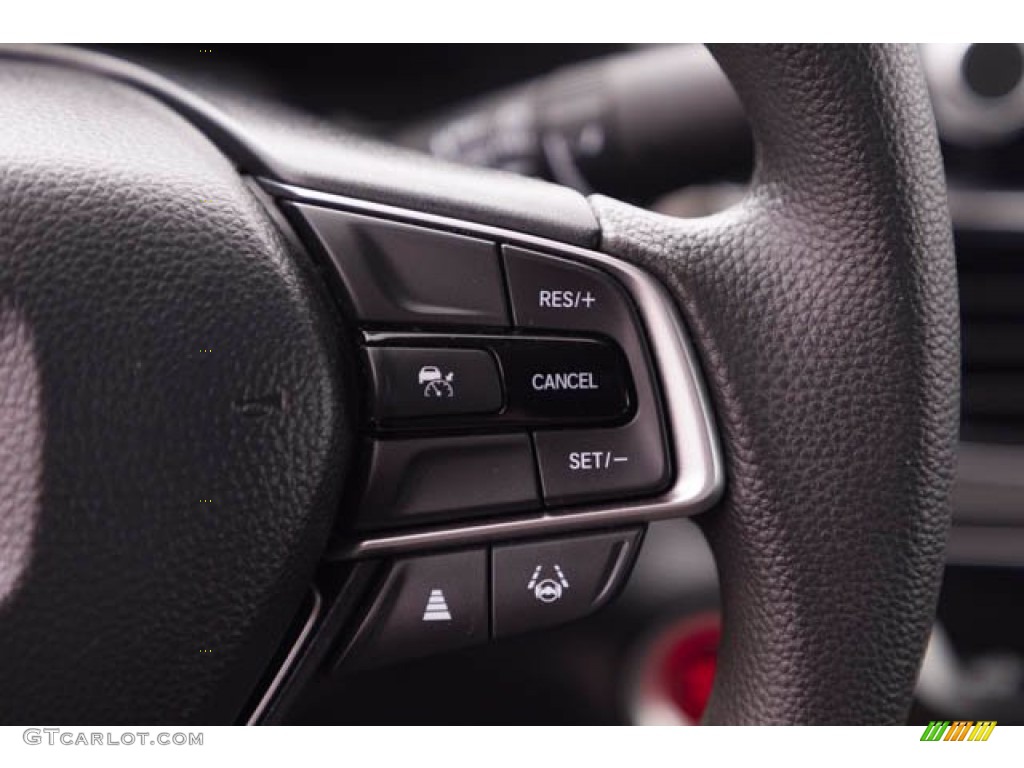 2021 Accord LX - Modern Steel Metallic / Black photo #17
