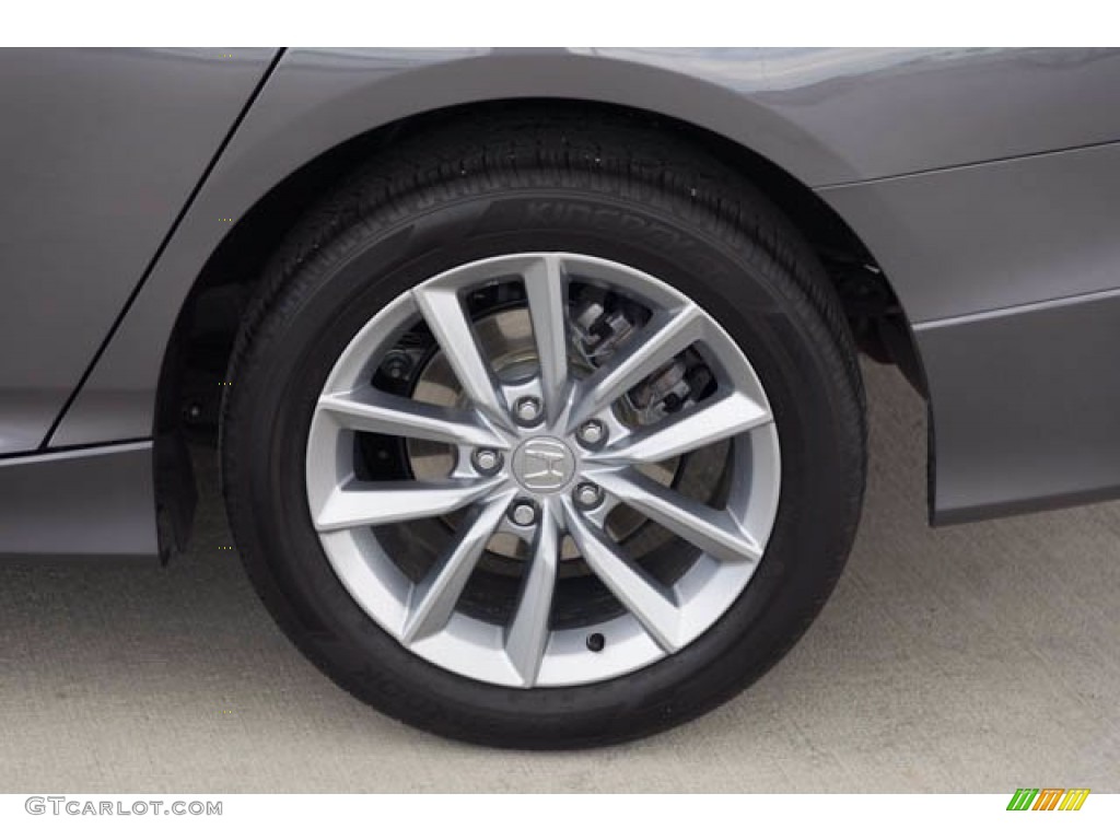 2021 Accord LX - Modern Steel Metallic / Black photo #38