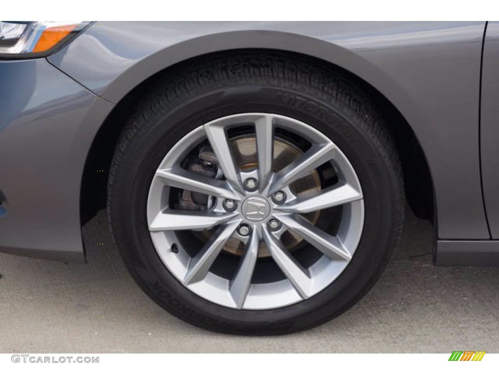 2021 Accord LX - Modern Steel Metallic / Black photo #39