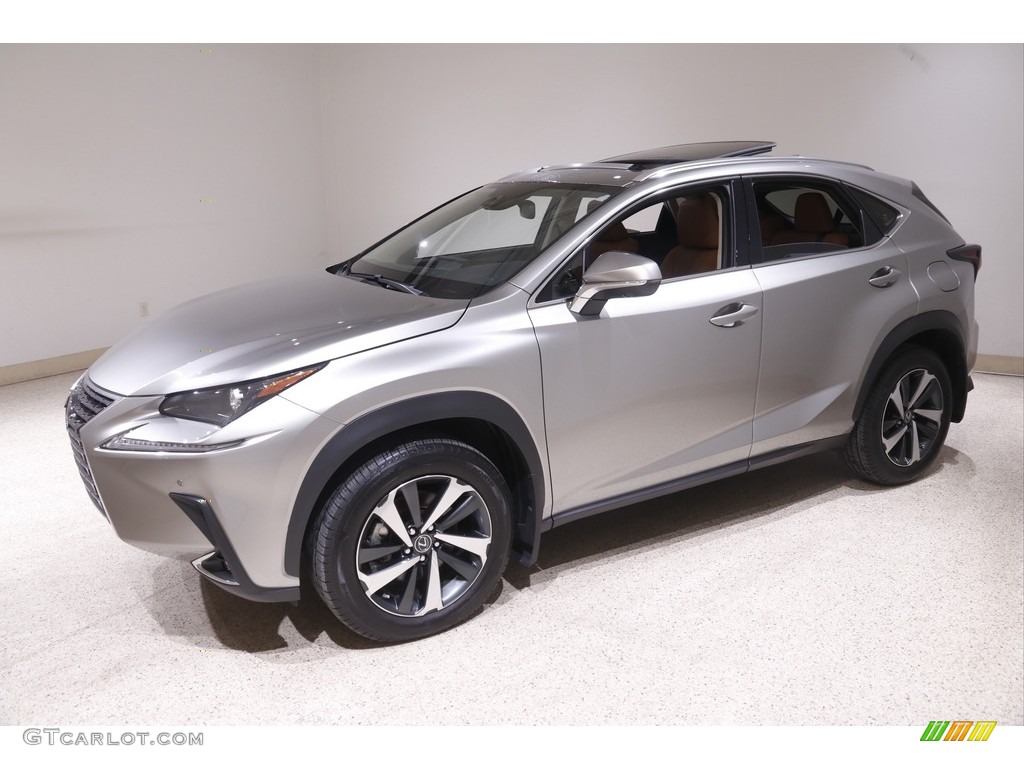 Atomic Silver 2021 Lexus NX 300 AWD Exterior Photo #143988876