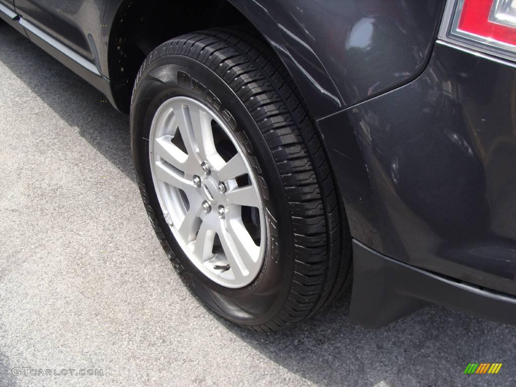 2007 Edge SE AWD - Carbon Metallic / Medium Light Stone photo #8