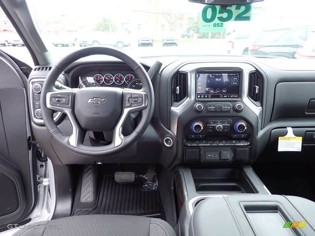 2022 Chevrolet Silverado 1500 Limited RST Crew Cab 4x4 Jet Black Dashboard Photo #143989143