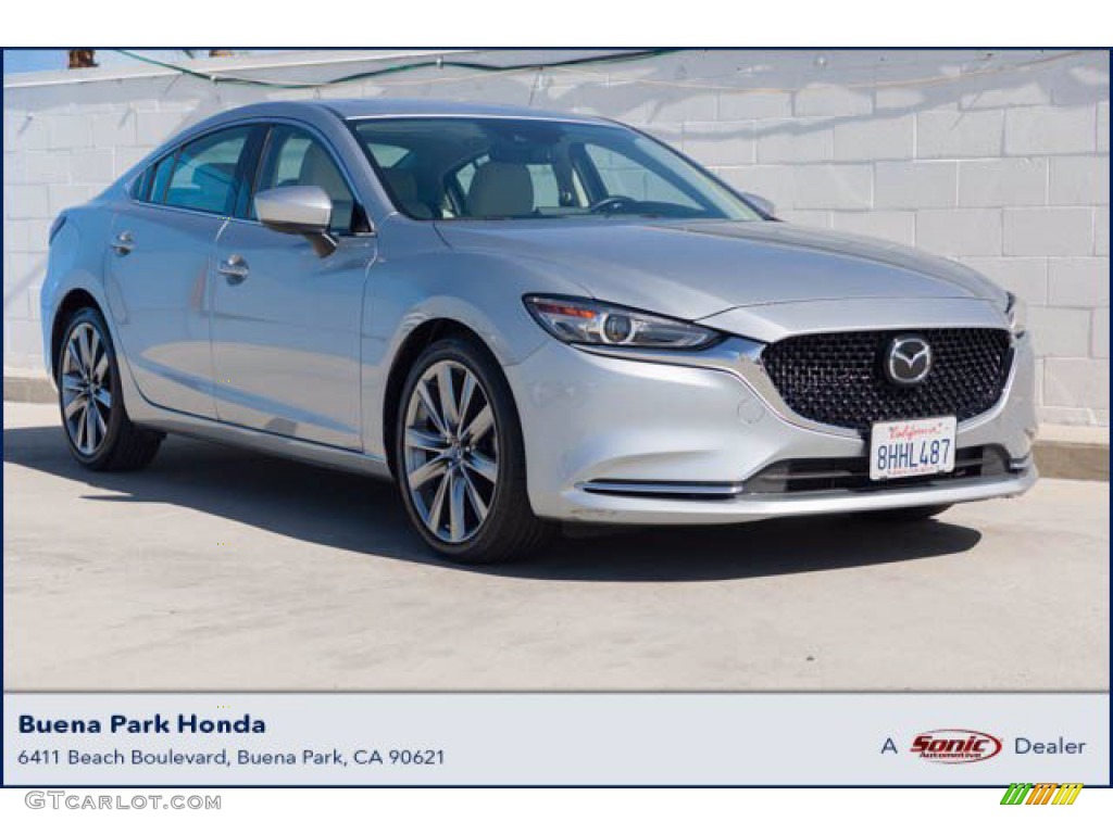 2018 Mazda6 Grand Touring Reserve - Sonic Silver Metallic / Parchment photo #1