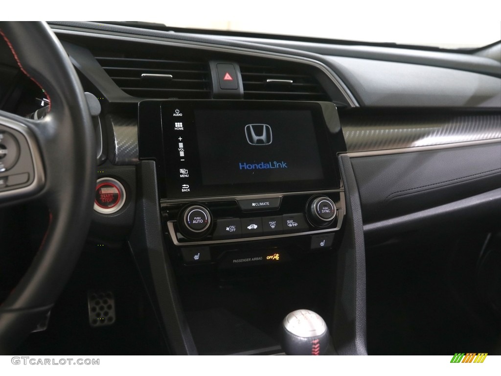 2018 Civic Si Coupe - Energy Green Pearl / Black photo #9