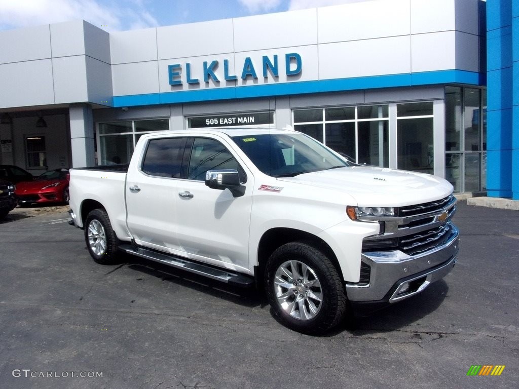2022 Silverado 1500 Limited LT Crew Cab 4x4 - Iridescent Pearl Tricoat / Jet Black photo #1