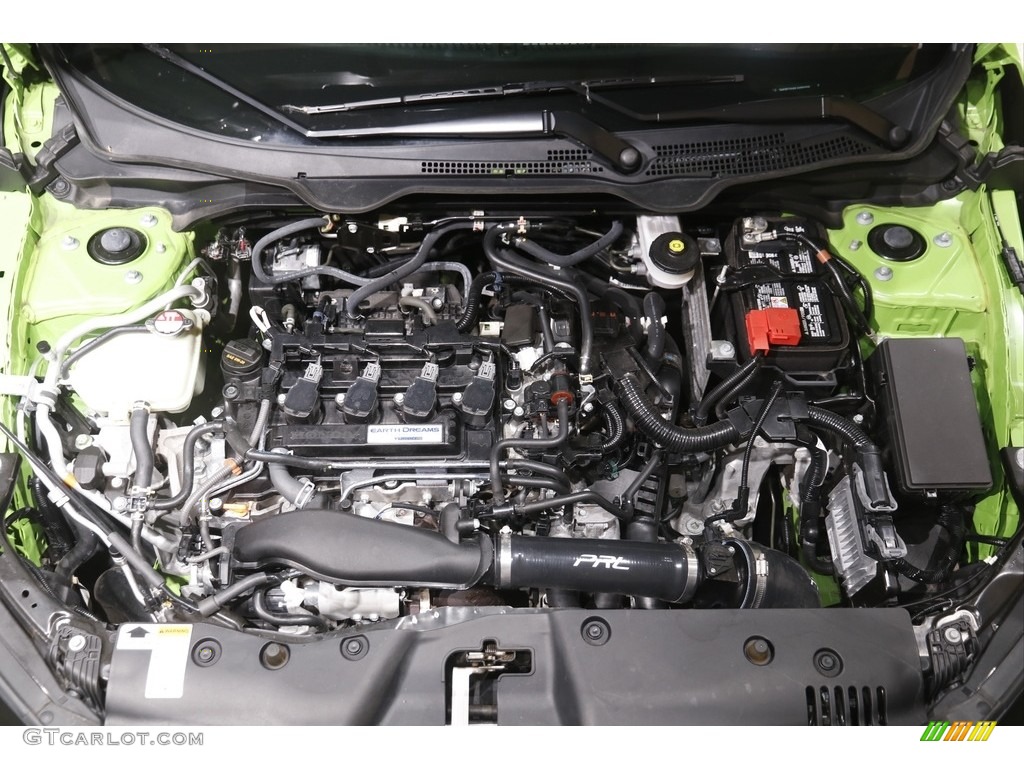 2018 Civic Si Coupe - Energy Green Pearl / Black photo #20