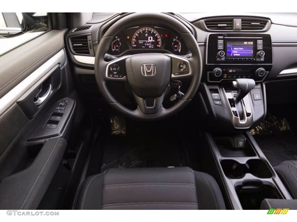 2019 CR-V LX - Crystal Black Pearl / Black photo #5