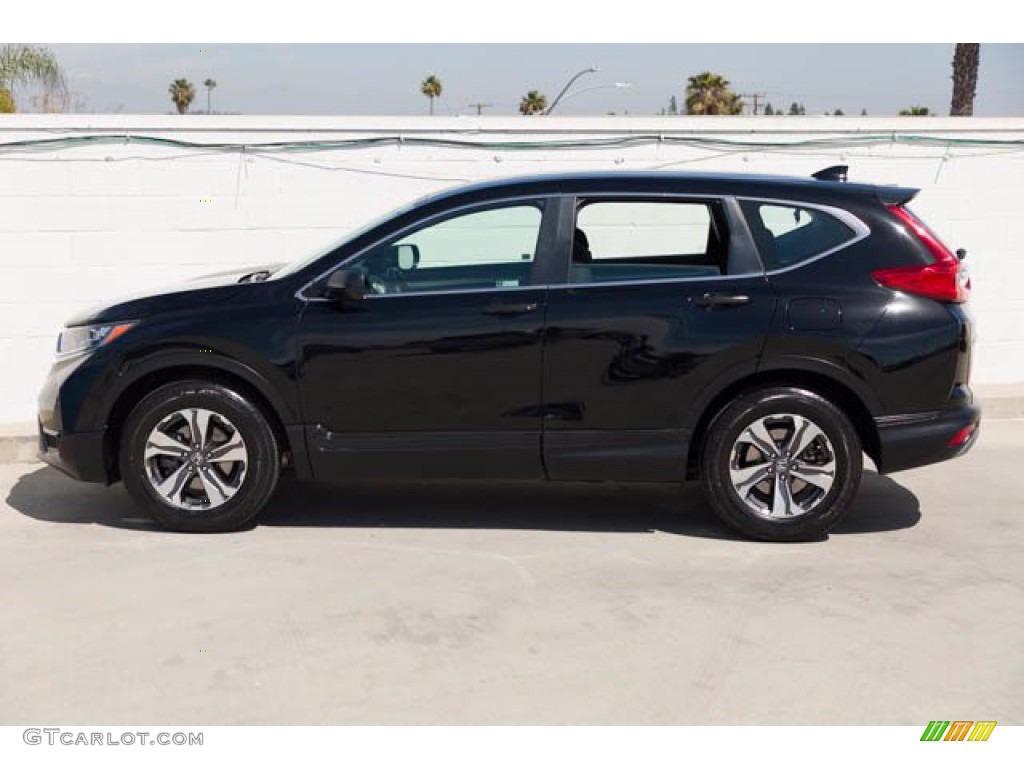 2019 CR-V LX - Crystal Black Pearl / Black photo #10